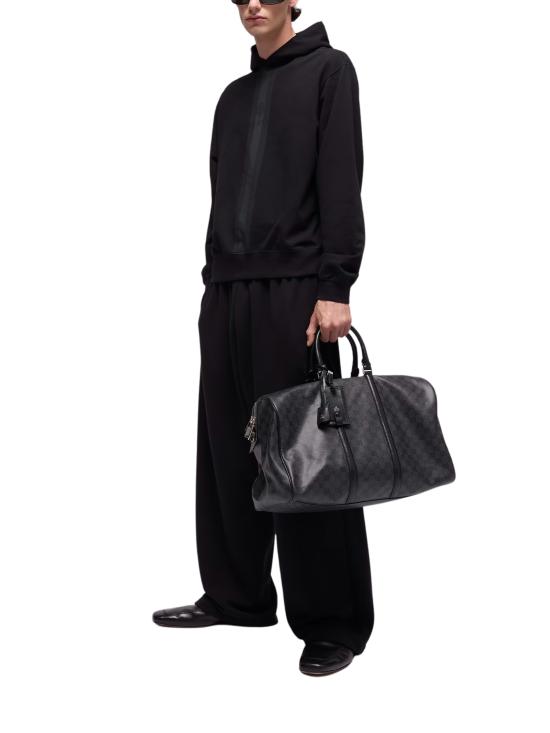 26FW 구찌 웹 코튼 후드 스웨트셔츠 A0094VXJH5T 1152 BLACK - GUCCI