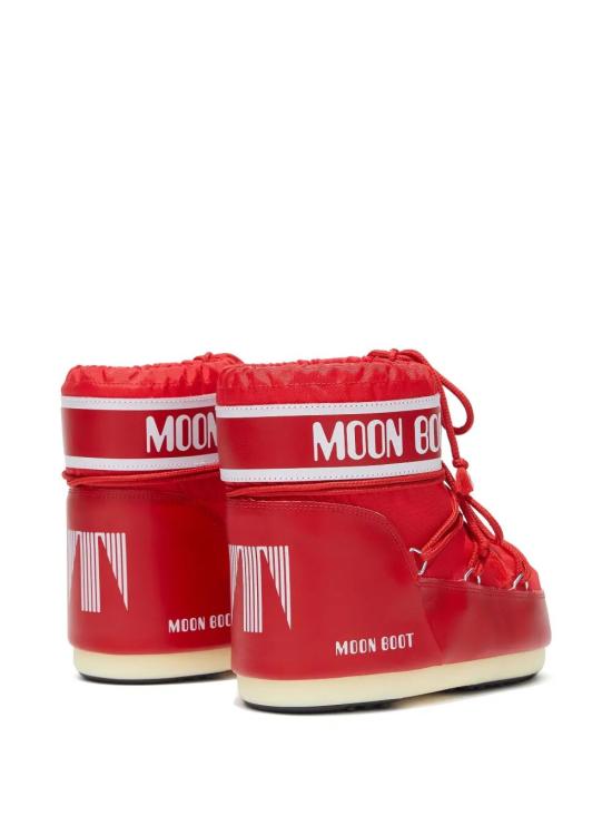 25FW 문부츠 아이콘 나일론 로우 부츠 1409340 D001 RED - MOON BOOT