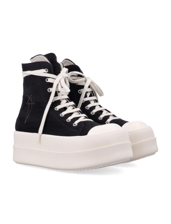 26FW 릭 오웬스 다크쉐도우 코튼 캔버스 스니커즈 DS02F6831BMOEM89811 NERO - RICK OWENS
