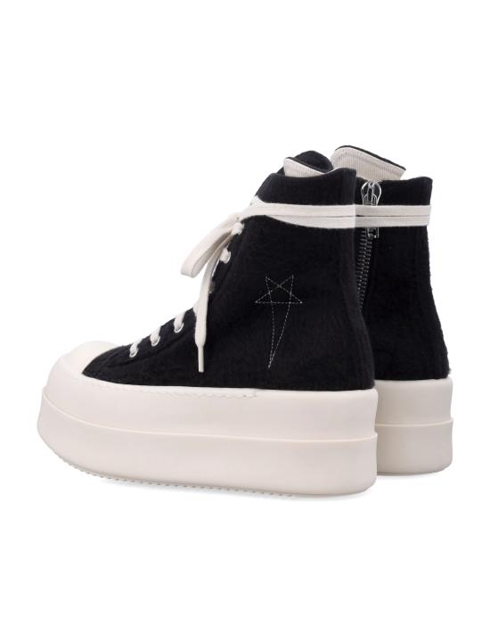 26FW 릭 오웬스 다크쉐도우 코튼 캔버스 스니커즈 DS02F6831BMOEM89811 NERO - RICK OWENS