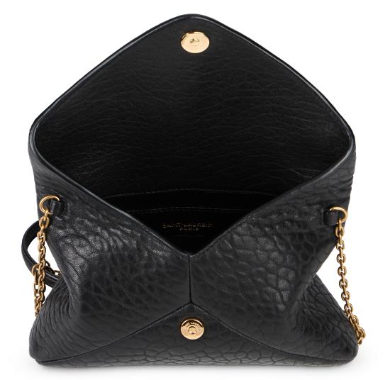 26FW 생로랑 엔벨로프 그레인 램스킨 크로스바디백 855569AACYT1000 NERO - SAINT LAURENT
