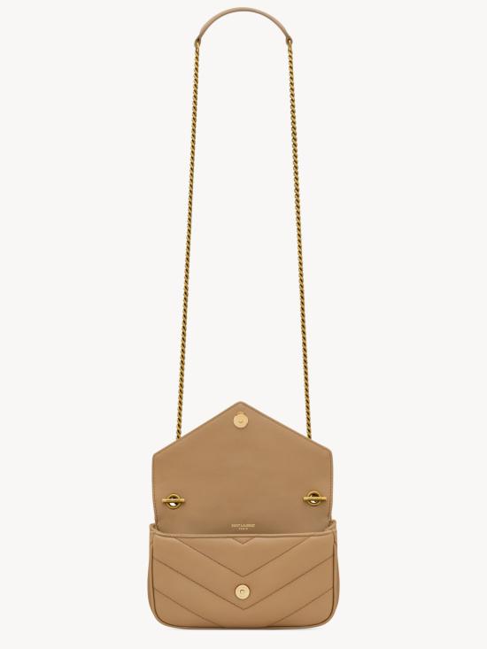 26FW 생로랑 루루 미니 램스킨 821749AAEAX2357 BEIGE - SAINT LAURENT