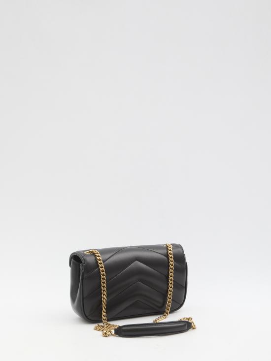26FW 생로랑 루루 미니 램스킨 821749AAEAX1000 NERO - SAINT LAURENT