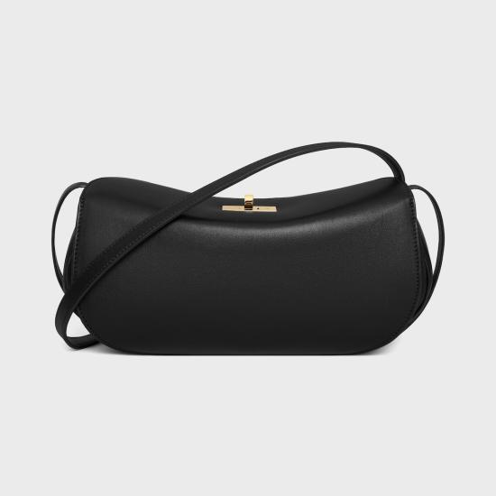 26FW 셀린느 리틀 핫 독 백 123542J80 38NO BLACK - CELINE