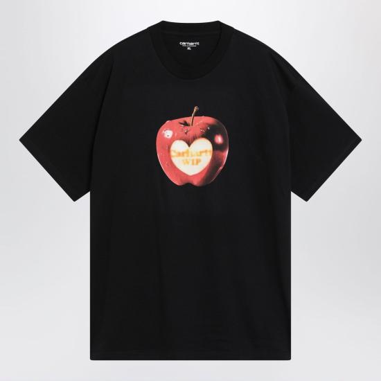 26SS 칼하트 WIP 숏슬리브 스포일드 티셔츠 I036260CO 89XX BLACK
