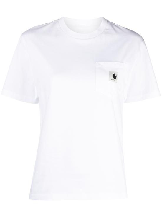 26FW 칼하트 WIP 포켓 티셔츠 I032215CO 02XX WHITE