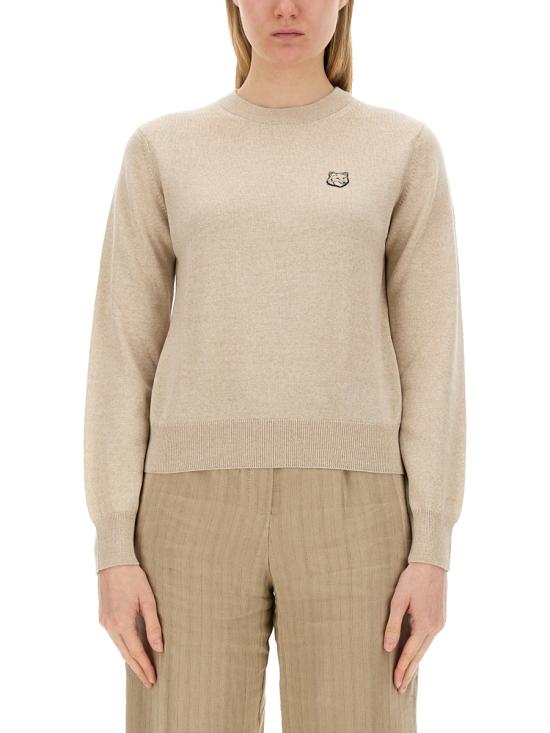  메종키츠네 스웨터 MW00801KT1036 H218 BEIGE - MAISON KITSUNE