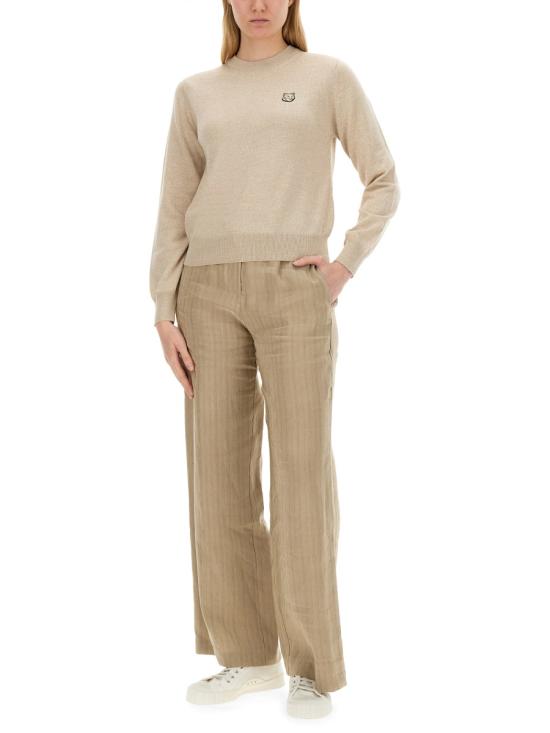  메종키츠네 스웨터 MW00801KT1036 H218 BEIGE - MAISON KITSUNE