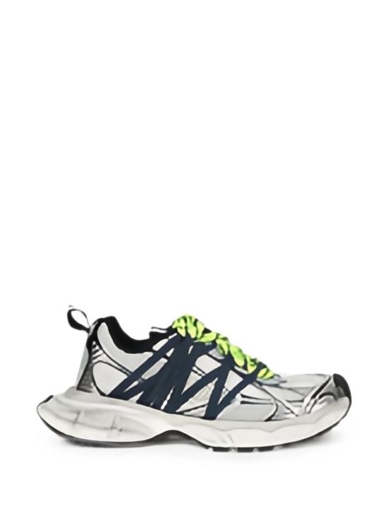 26FW 발렌시아가 3XL 인터레이스 스니커즈 863644W3XTL1177 GREY MIX YELLOW