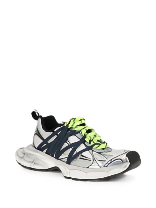 26FW 발렌시아가 3XL 인터레이스 스니커즈 863644W3XTL1177 GREY MIX YELLOW - BALENCIAGA