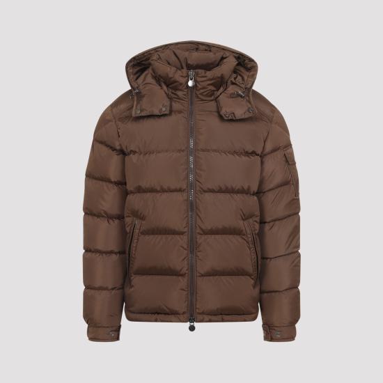 26FW 몽클레어 클래식 후드 다운 패딩 자켓 L20911A53600539ZD 262 BROWN - MONCLER
