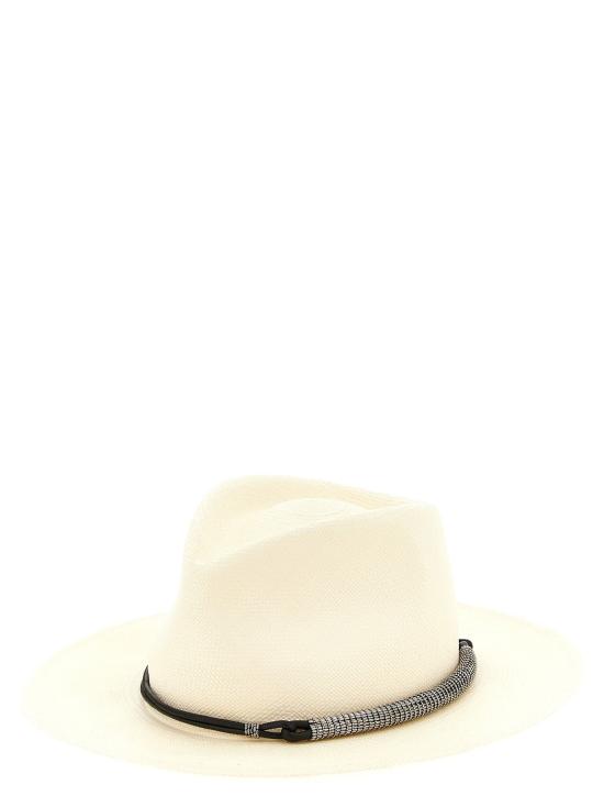  브루넬로 쿠치넬리 모자 LDMCAP90036CUQ56 CREAM - BRUNELLO CUCINELLI