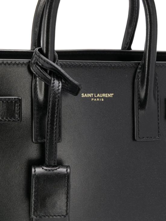 26FW 생로랑 스무스 레더 클래식 삭 드 주르 나노 39203502G9W 1000 BLACK - SAINT LAURENT
