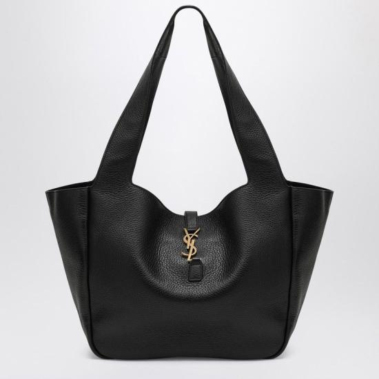 26FW 생로랑 그레인드 레더 LE 5 A 7 베아 숄더백 763435AADUU 1000 BLACK