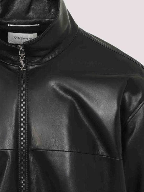 26FW 생로랑 봄버 자켓 A000H9YCOJ21000 Black - SAINT LAURENT