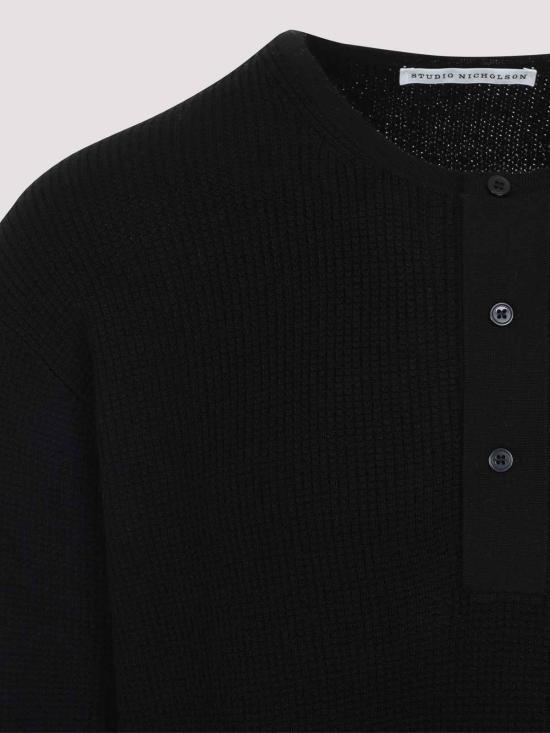 26FW 스튜디오 니콜슨 스웨터 CORINESNM1585BLACK - STUDIO NICHOLSON