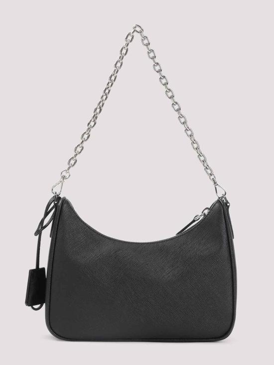 26FW 프라다 리에디션 레더 숄더백 1BH204VV2PNZVF0002 BLACK - PRADA