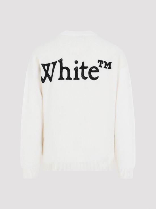 26FW 오프화이트 스웨터 44MHE20QF26K001110 WHITE - OFF WHITE