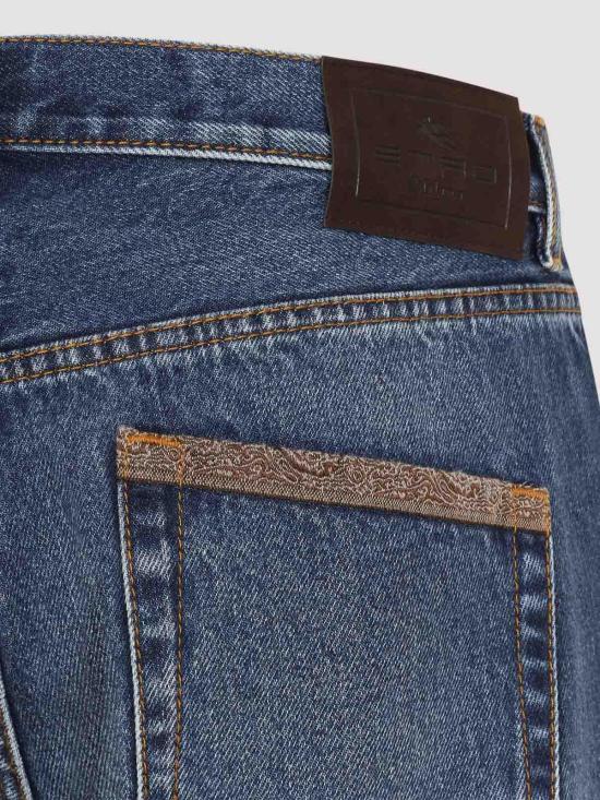 26FW 에트로 스트레이트 팬츠 MRNB0021AC358S9091 DARK WASH - ETRO