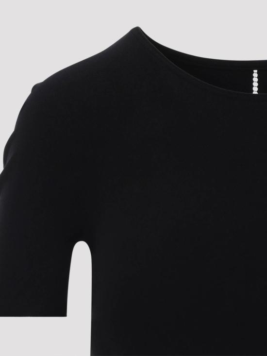 26FW 월포드 민소매 티셔츠 535017005 BLACK - WOLFORD