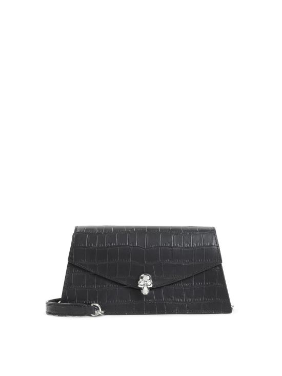 26FW 알렉산더 맥퀸 클러치/파우치 8746981HBT21000 BLACK