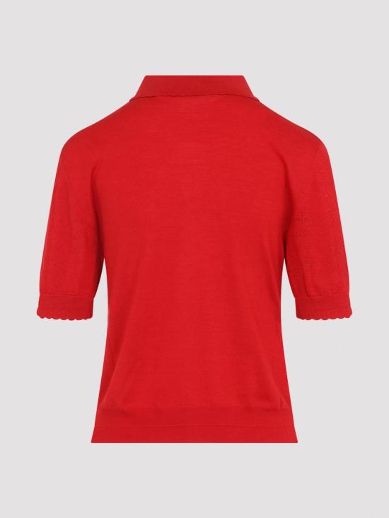 26FW 마르니 폴로 티셔츠 POMD0067EQUFZ63400R63 RED - MARNI