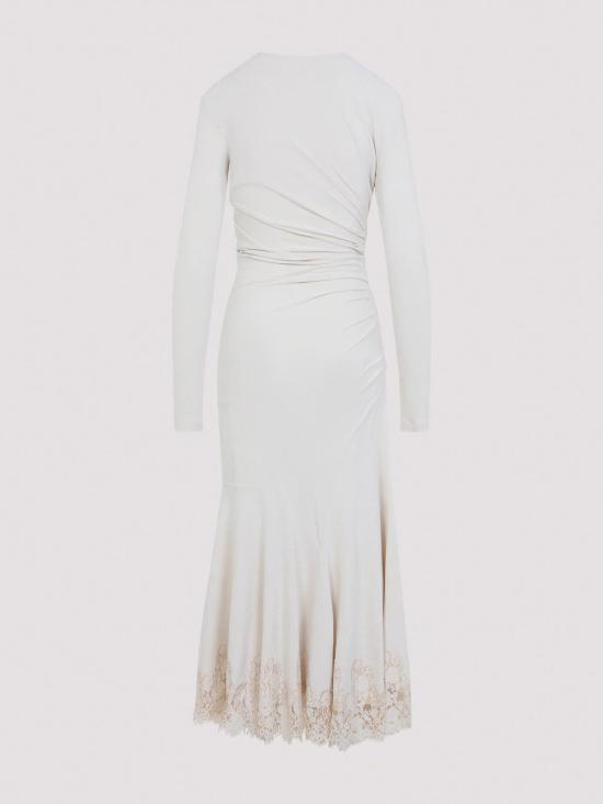 26FW 알베르타 페레티 미디 스커트 043166450003 CREAM - ALBERTA FERRETTI