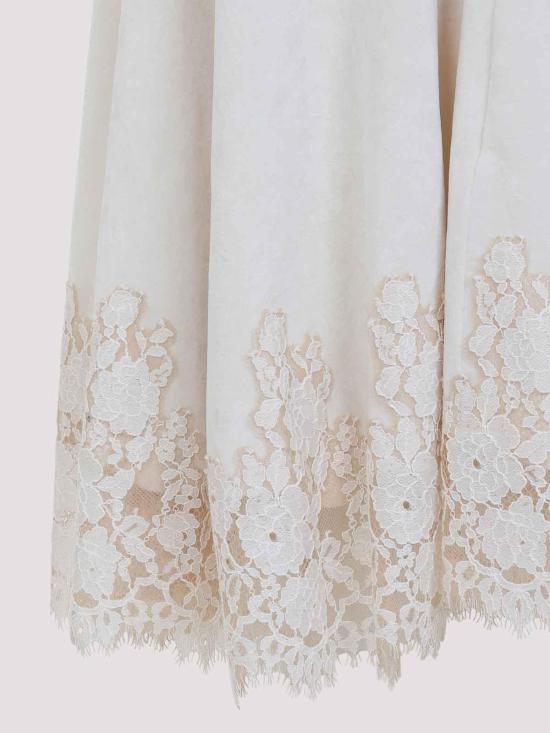 26FW 알베르타 페레티 미디 스커트 043166450003 CREAM - ALBERTA FERRETTI