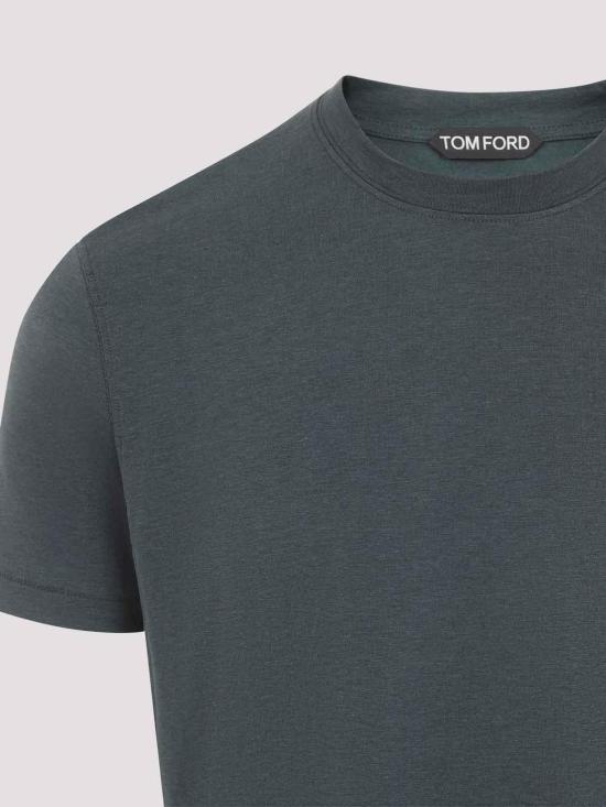 26FW 톰포드 반팔 티셔츠 JCS004JMT012GBP GREEN - TOMFORD