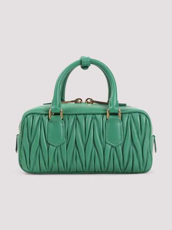 26FW 미우미우 아르카디 로고 토트백 5BB142VOONAN88F0458 ORANGE - MIU MIU