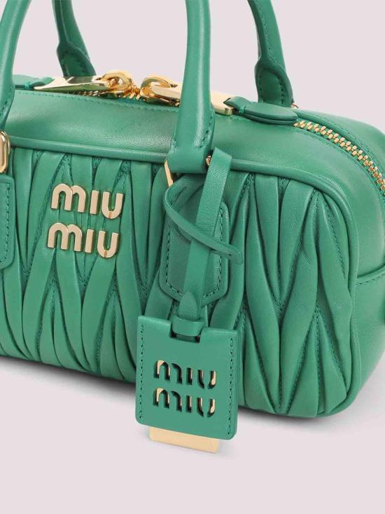 26FW 미우미우 아르카디 로고 토트백 5BB142VOONAN88F0458 ORANGE - MIU MIU
