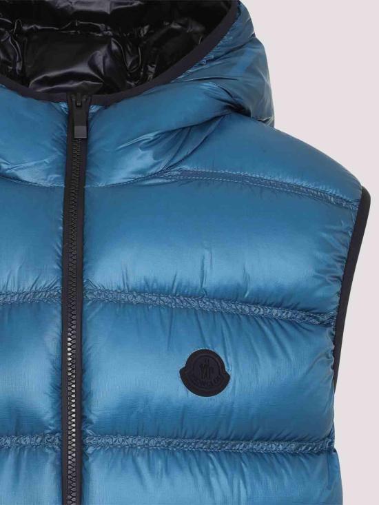 26FW 몽클레어 베스트 L20911A00034595B174L BLUE - MONCLER