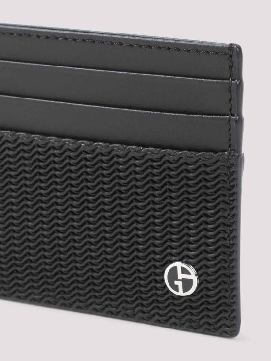 26FW 조르지오 아르마니 지갑 GM004653AF24569UC001 BLACK - GIORGIO ARMANI