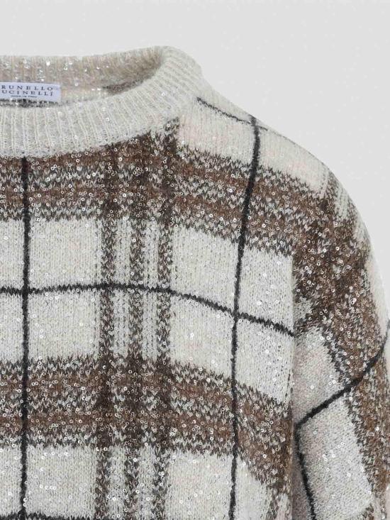 26FW 브루넬로 쿠치넬리 탑 MPN570310CCC60 Cream - BRUNELLO CUCINELLI
