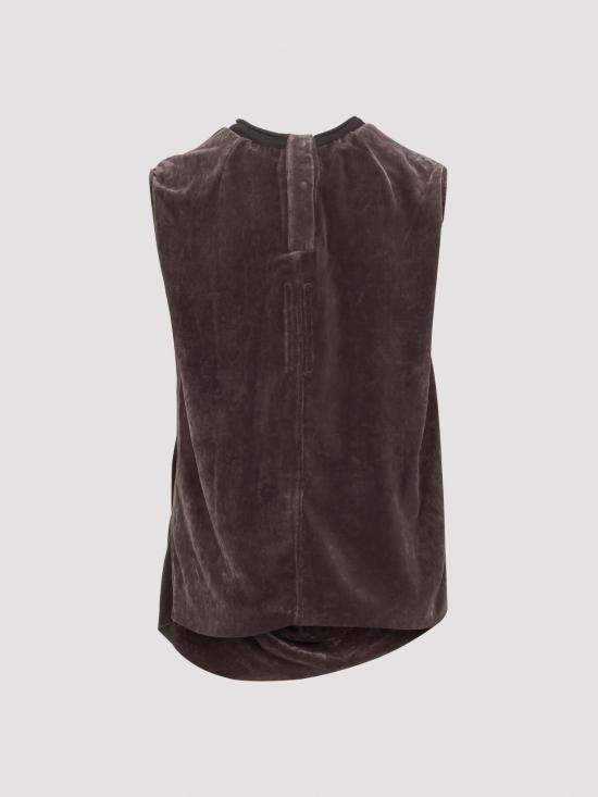 26FW 릭 오웬스 민소매 티셔츠 RP02F5137V78 GREY - RICK OWENS