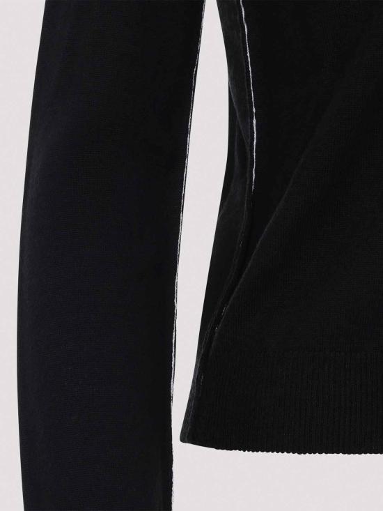 26FW MM6 메종마르지엘라 가디건 S52HP0044M13037900 BLACK - MM6 MAISON MARGIELA