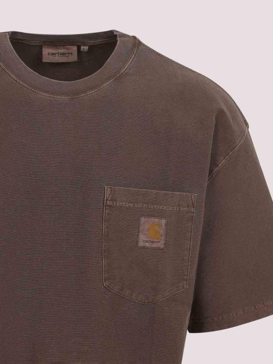 26FW 칼하트 반팔 티셔츠 I03686347GD BROWN - CARHARTT