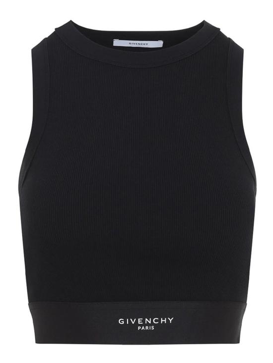 26FW 지방시 민소매 티셔츠 BW70FNR2Q3001 BLACK