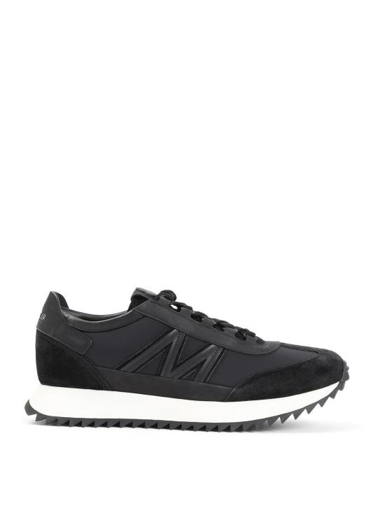 26FW 몽클레어 페이시2 스웨이드 패널 리지드 솔 스니커즈 L209A4M00130M7280999 BLACK