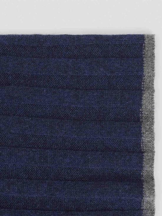 26FW 브루넬로 쿠치넬리 머플러/스카프 M2240819CDJ59 DARK BLUE - BRUNELLO CUCINELLI