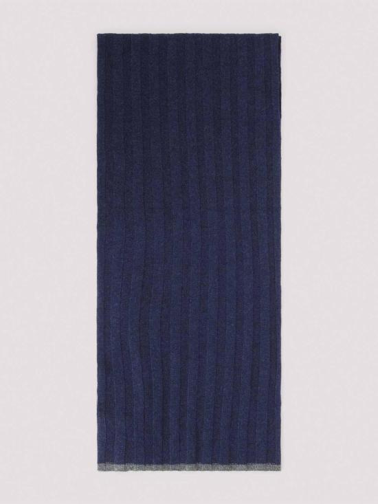 26FW 브루넬로 쿠치넬리 머플러/스카프 M2240819CDJ59 DARK BLUE - BRUNELLO CUCINELLI