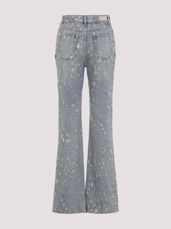 26FW 알렉산더 맥퀸 플레어 팬츠 A0002RQZAR24403 BLUE - ALEXANDER MCQUEEN