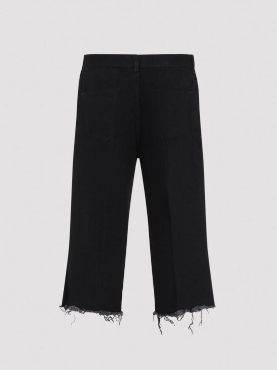 26FW 릭 오웬스 스트레이트 팬츠 RR02F4303HDK09 BLACK - RICK OWENS