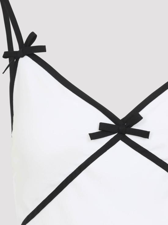 26FW 모스키노 민소매 티셔츠 262E080255330001 WHITE - MOSCHINO