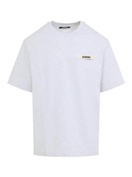 26FW 자크뮈스 그로그랭 로고 티셔츠 TSM00133AJ00226950 GREY