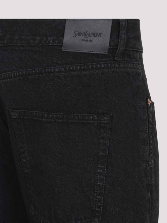 26FW 생로랑 스트레이트 팬츠 854129Y07YD1238 BLACK - SAINT LAURENT