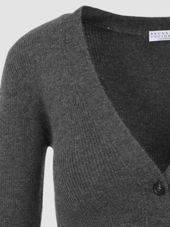 26FW 브루넬로 쿠치넬리 가디건 M9A822206PC2355 GREY - BRUNELLO CUCINELLI