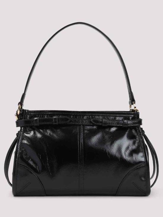 26FW 프라다 미디엄 자카드 및 레더백 1BC297VOOM2CYRF0002 BLACK - PRADA