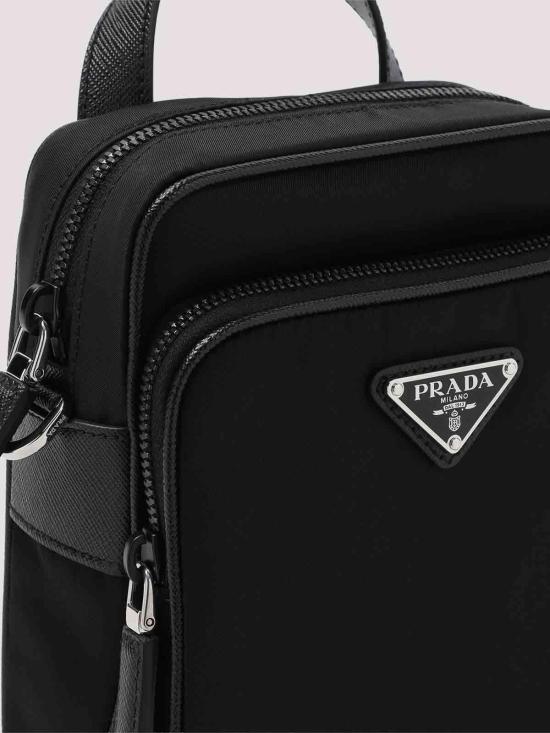26FW 프라다 리나일론 미니 크로스백 2VH211VXOO2DMHF0002 BLACK - PRADA