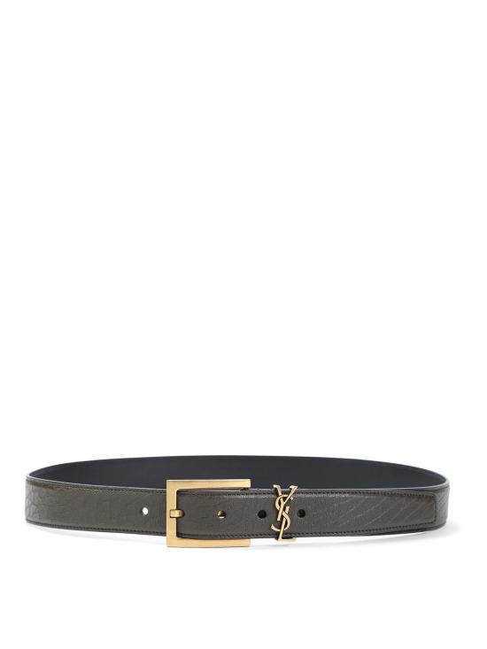 26FW 생로랑 벨트 789588AACYT3212 BRONZE